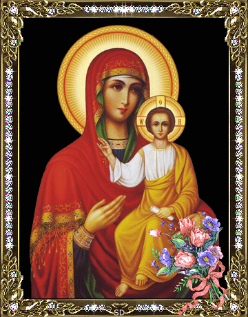 Открытка Икона Божией матери Смоленская