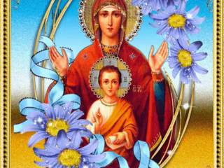 Икона Божией Матери, именуемая «Знамение»